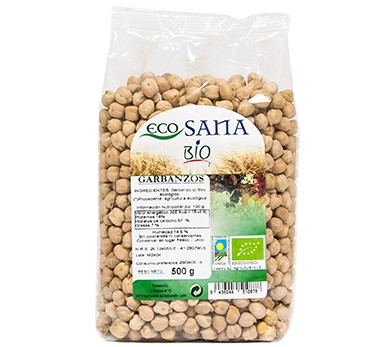 Garbanzo bio 500gr ecosana