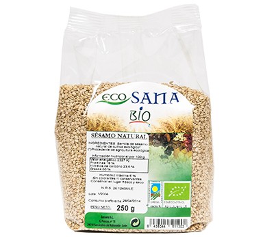 Sesamo natural 250gr bio ecosana