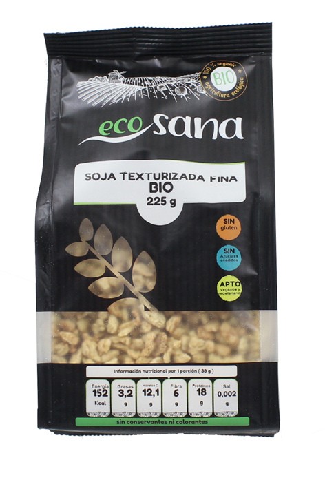 Soja texturizada fina bio 225g ecosana