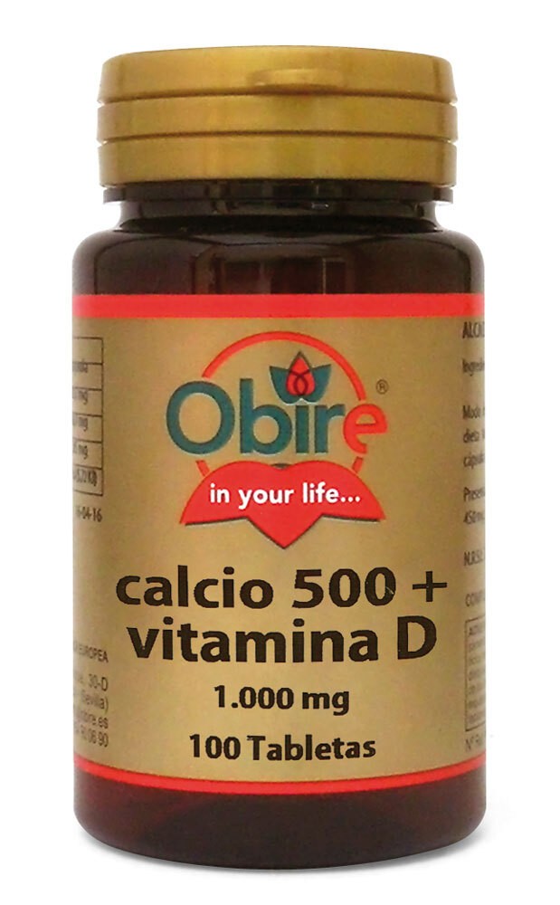 Calcio 500 y vit d 1000mg 100comp