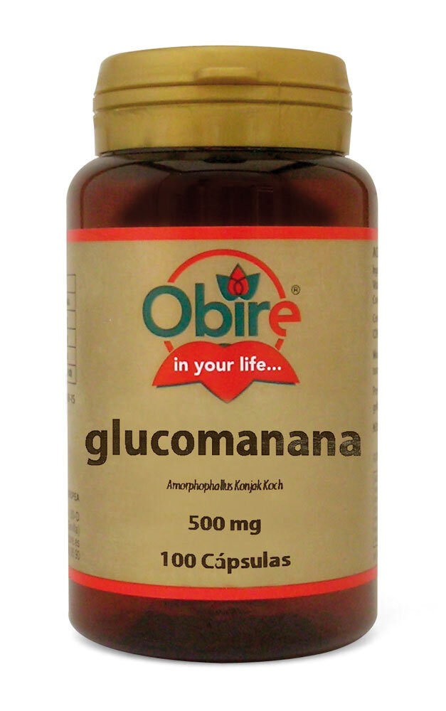 Glucomanana 500mg 100caps