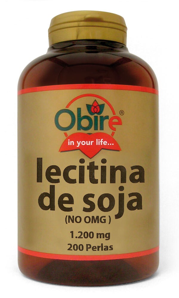 Lecitina soja 1200 mg 200perl