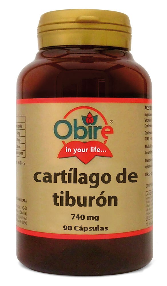 Cartilago de tiburon 740mg 90caps