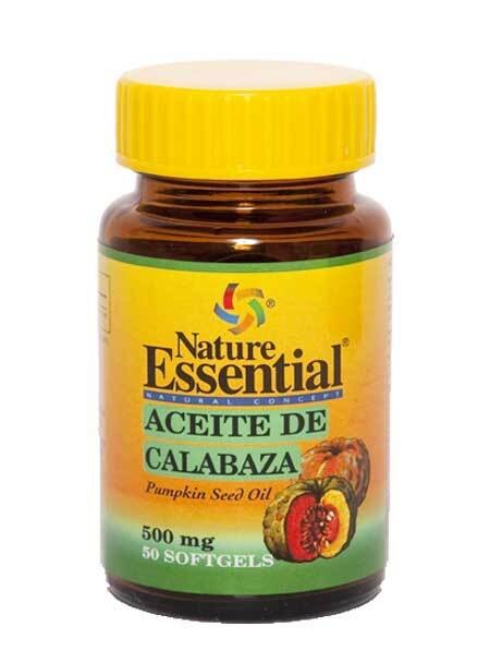 Ne aceite semilla calabaza 500mg 50per