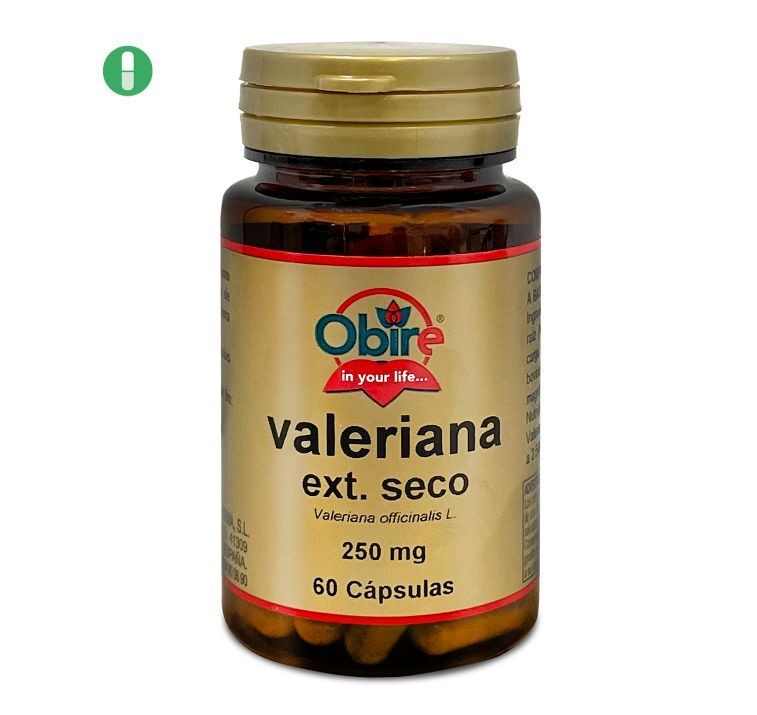 Ob valeriana 250mg. (ext. seco) 50 cápsulas