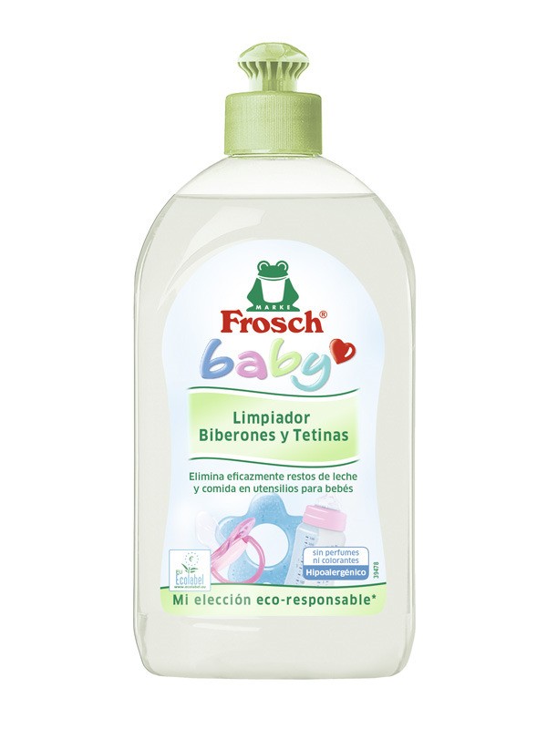 Baby limpia biberones y tetinas 500 ml - frosch