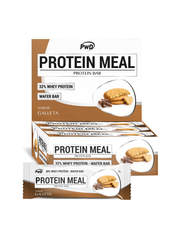 Barrita galleta maria protein meal 35gr sin azucar añadido x 12 uds