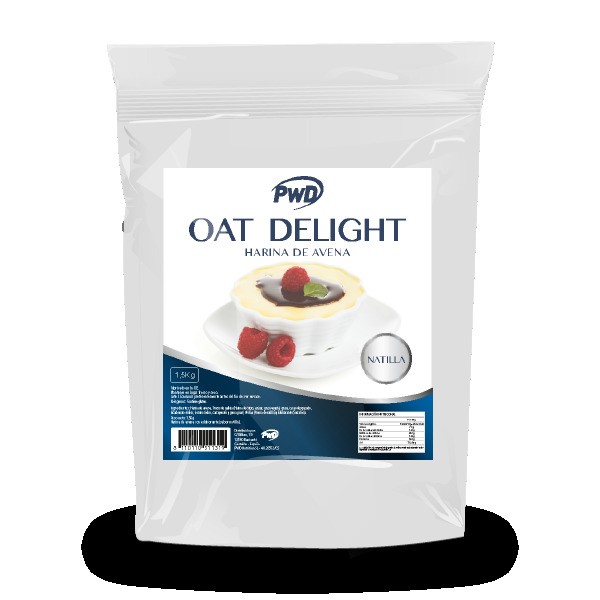 Harina de avena oat delight natilla 1.5 kg