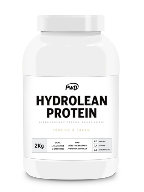 Proteina hidrolizada (hydrolean protein) cookies y cream 2kg