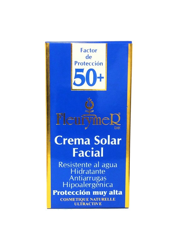 Crema solar facial spf 50 y tubo 80ml