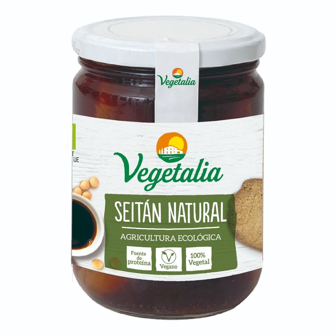 Seitan bote vidrio esterilizado bio ccpae 250 g