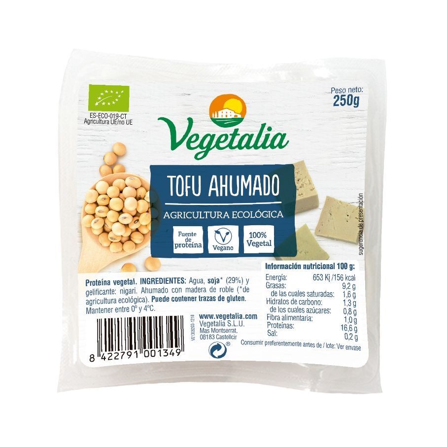 Refrig tofu ahumado bio ccpae 250 gr