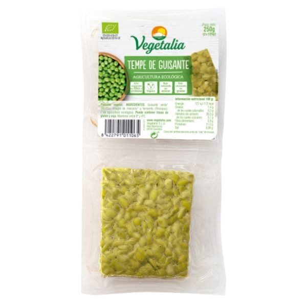 Refrig tempe de guisante bio ccpae 250 g