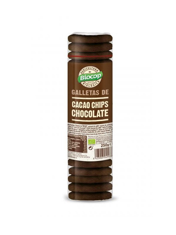 Galleta cacao chocolate biocop 250 g