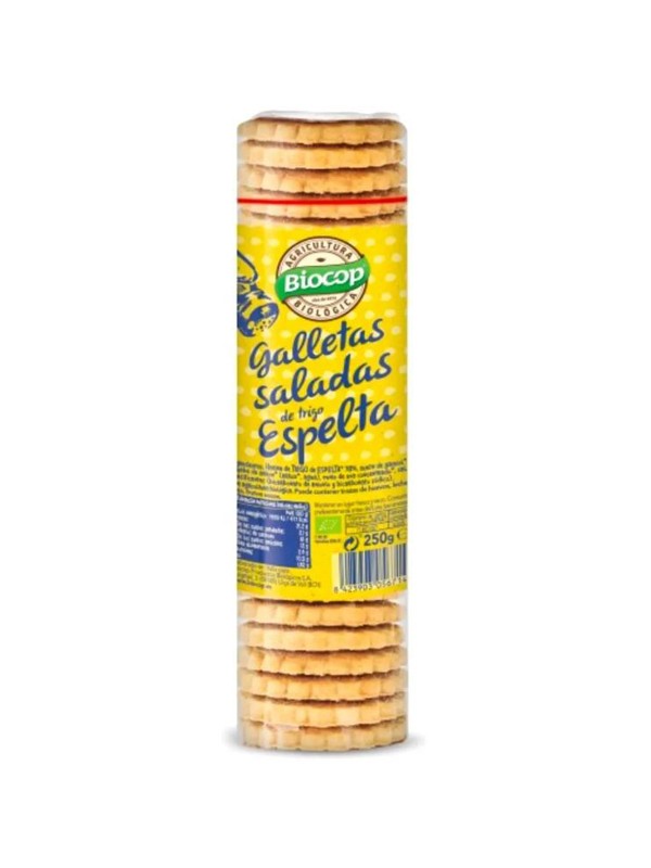 Galleta salada trigo espelta biocop 230 g