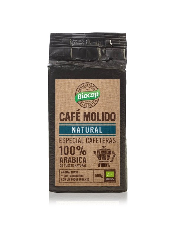 Cafe molido 100% arabica biocop 500 g