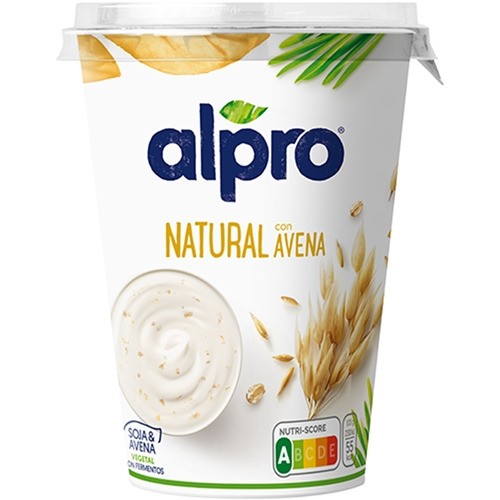 Refrig yogur vegetal avena 500g