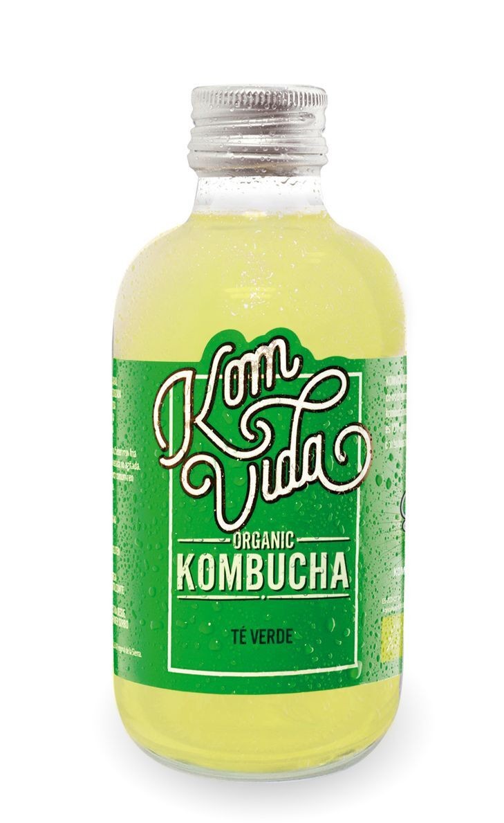 Refrig komvida kombucha y te verde 250 ml