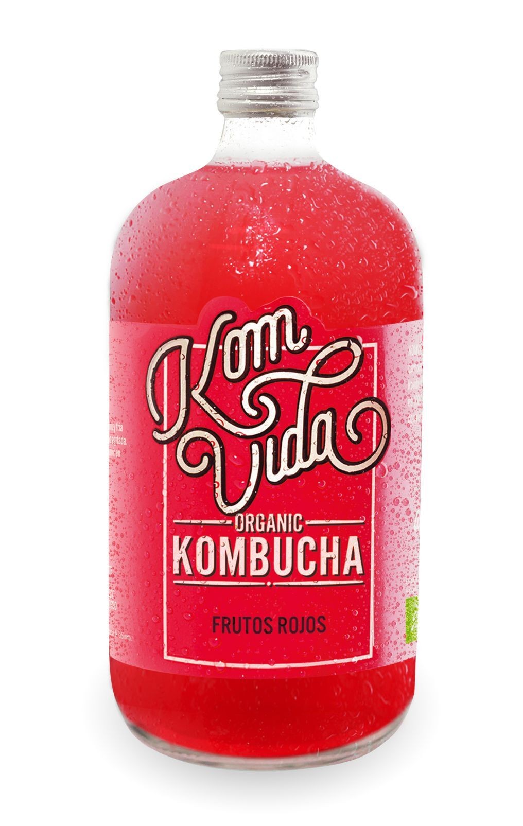 Refrig komvida kombucha frutos rojos 750 ml