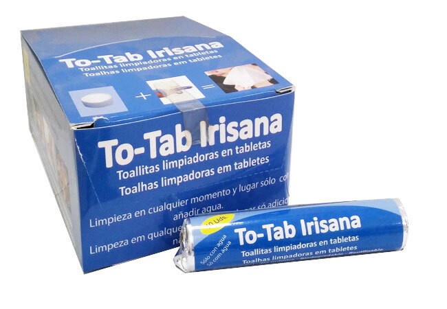 Expositor totab irisana (21 rollos de 10 und 22x24)