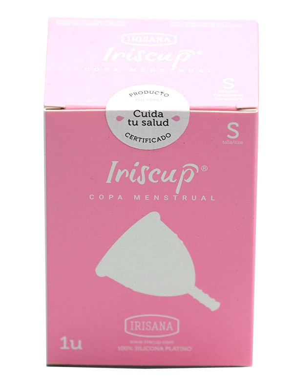 Copa menstrual iriscup s transparente