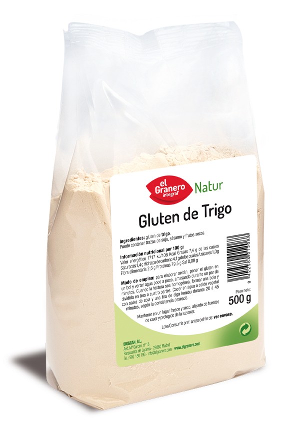 Gluten de trigo 500 g