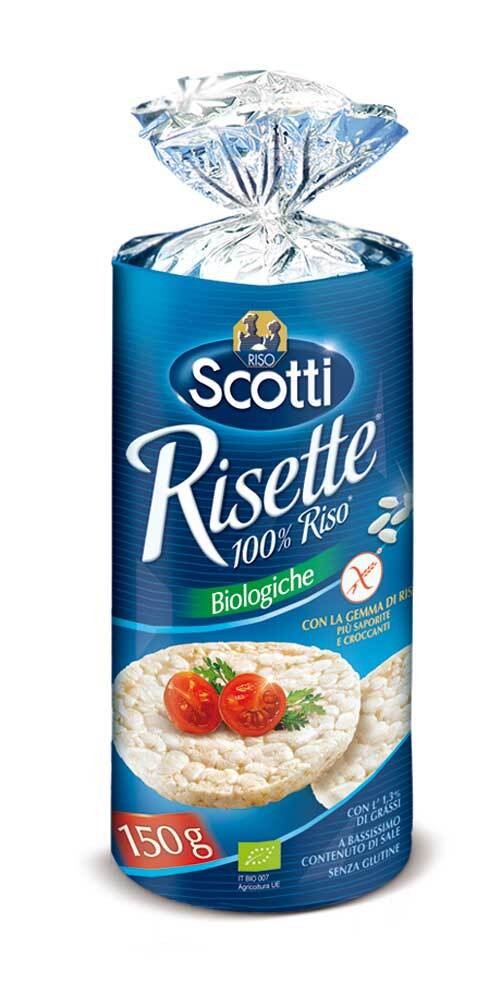 Scotti tortitas bio arroz 150g pack sin gluten