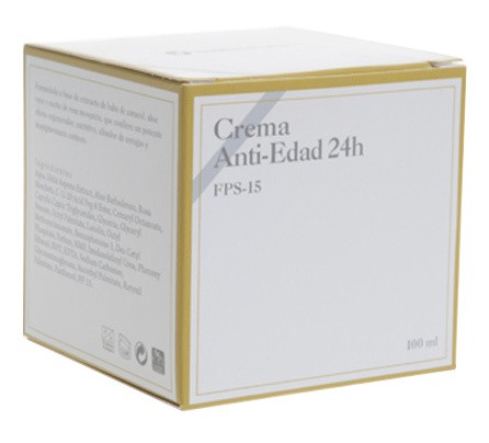 Crema anti-edad 24h 100 ml - fps 15