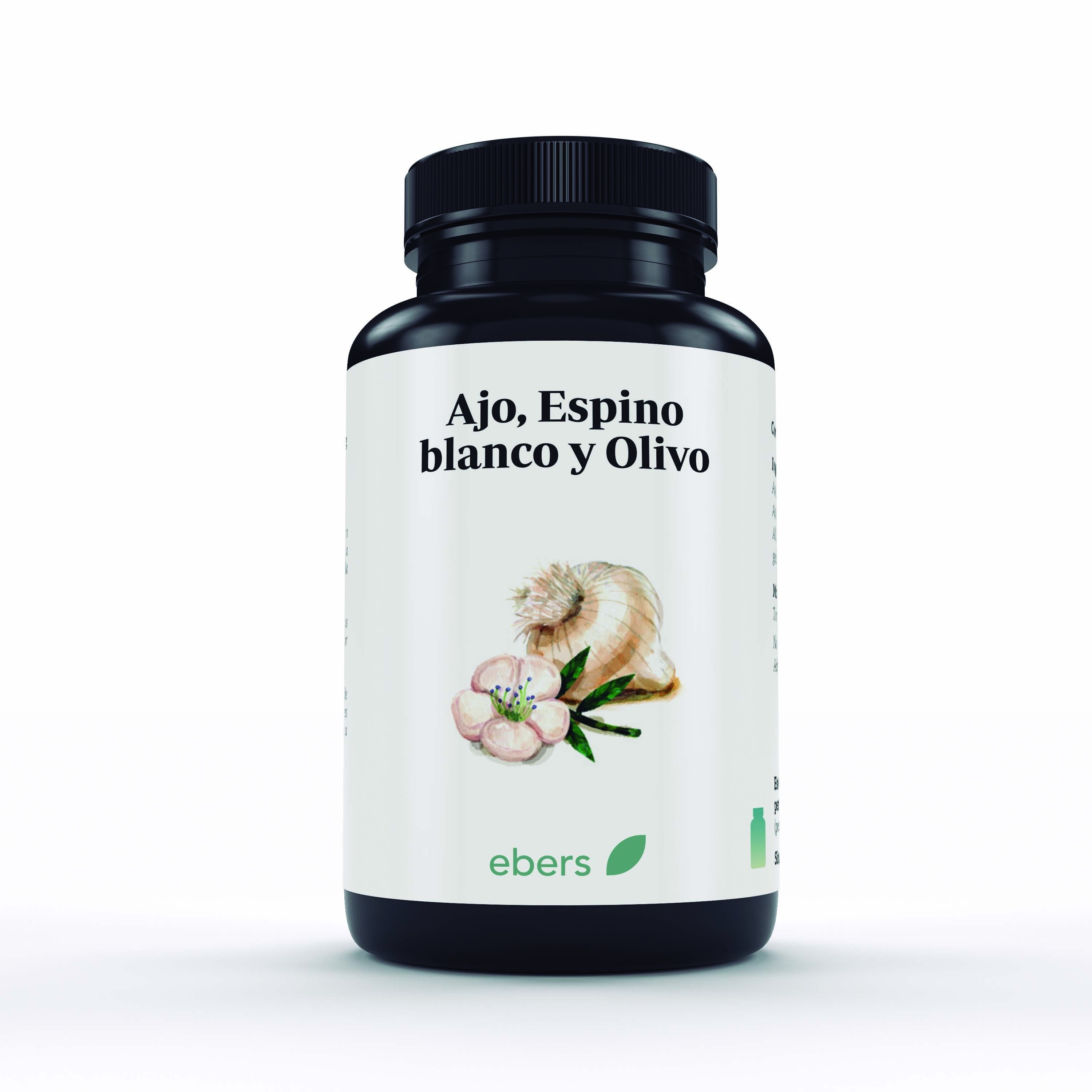 Ajo espino blanco olivo 700mg 60 p