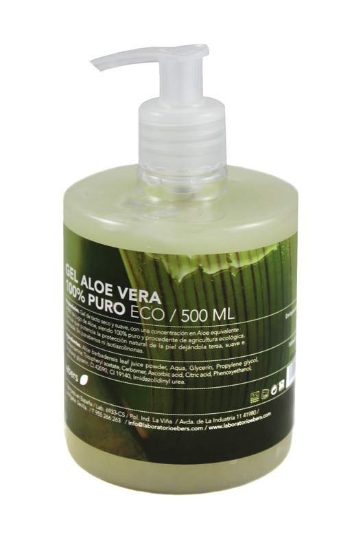 Gel aloe vera 100% puro eco 500ml dosif