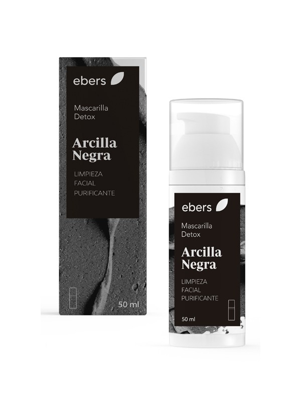 Mascarilla detox arcilla negra 50ml