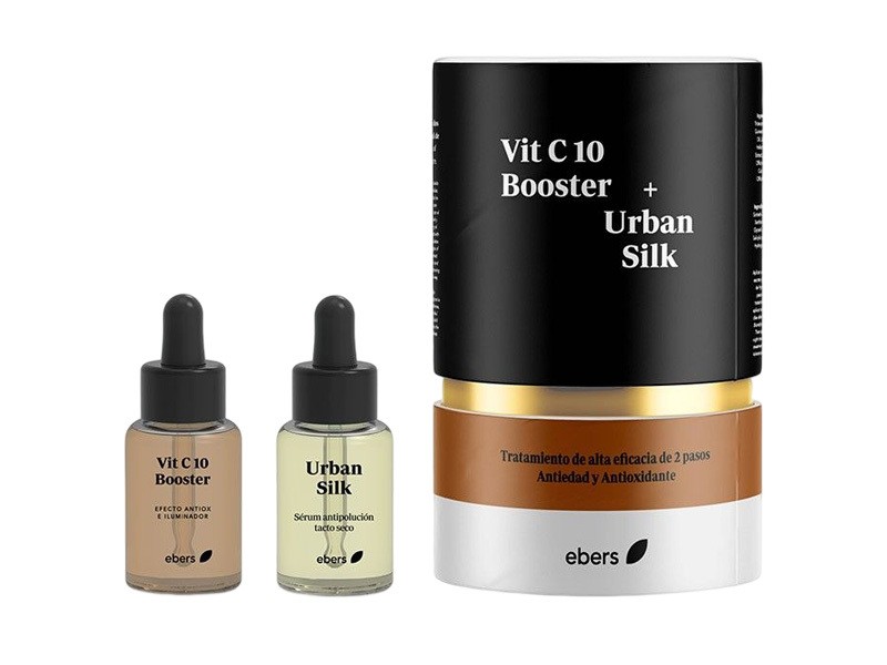 Vit c 10 booster y urban silk (2 x 30 ml)