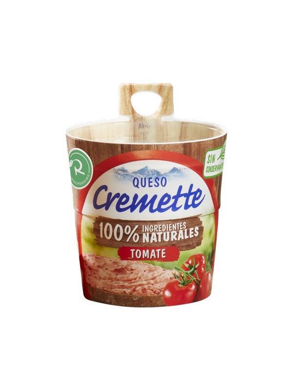 Refrig cremette tomate 100% realfooding 150 g