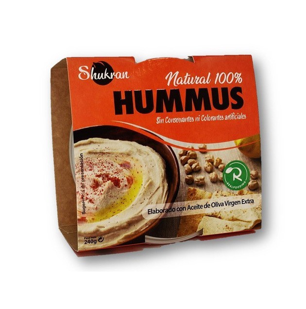 Refrig hummus realfooding 240 g