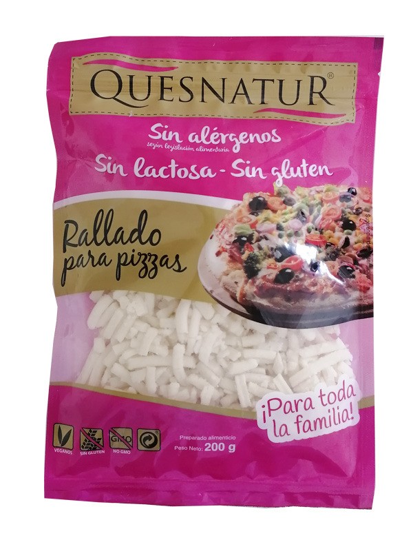 Refrig queso rallado mozzarella bolsa 200gr