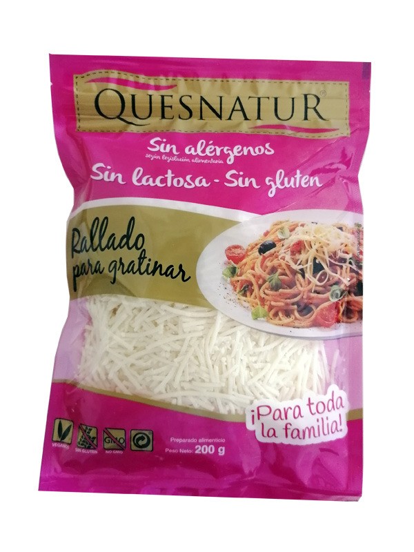 Refrig queso rallado fino emmental bolsa 200gr