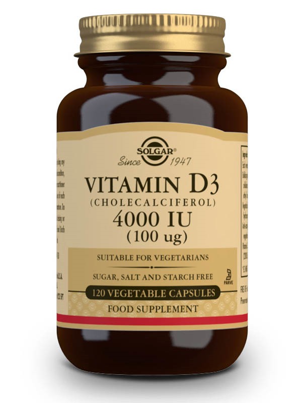 Vitamina d3 4000 ui 100mcg. 120 comp masaticables