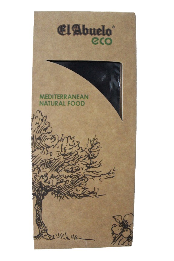 Turrón de chocolate con almendras eco 200g