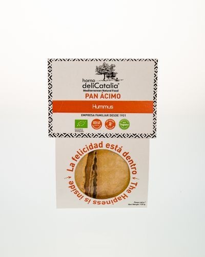 Pan ácimo hummus eco 100g